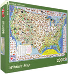 PFG Map Wildlife (2000pcs) (utilisation / utilisée - puzzles pour de bon)