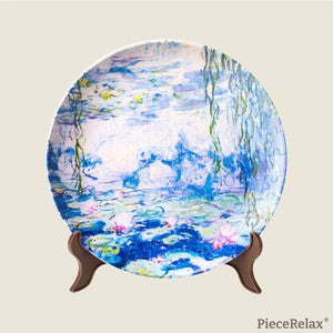 Assiette puzzle 3D - Nymphéas, Monet