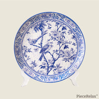 3D Puzzle Plate - Floral Ballet with Birds