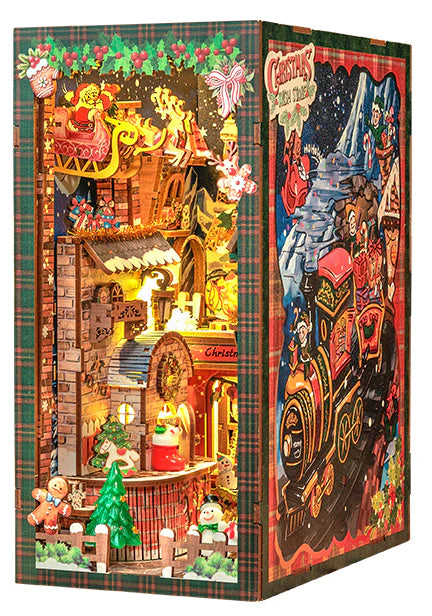 Coin lecture - Boutique des vœux de Noël (Bois)