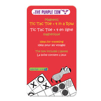 Magnetic Travel Tin - TicTacToe + 4-in-a-row