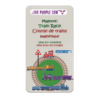 Magnetic Travel Tin - Train Race/Course de trains