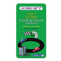 Magnetic Travel Tin - Car Race/Course de Voitures