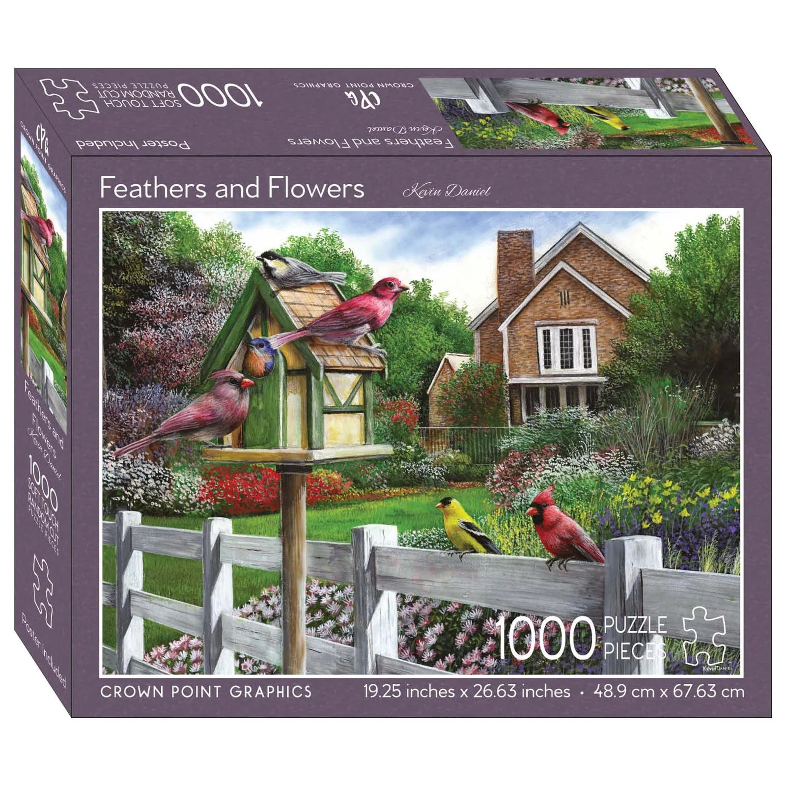 Feathers and Flowers (1000pcs)