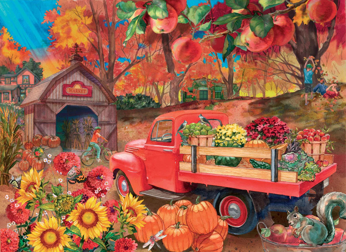 Autumn Market Truck (1000pcs)