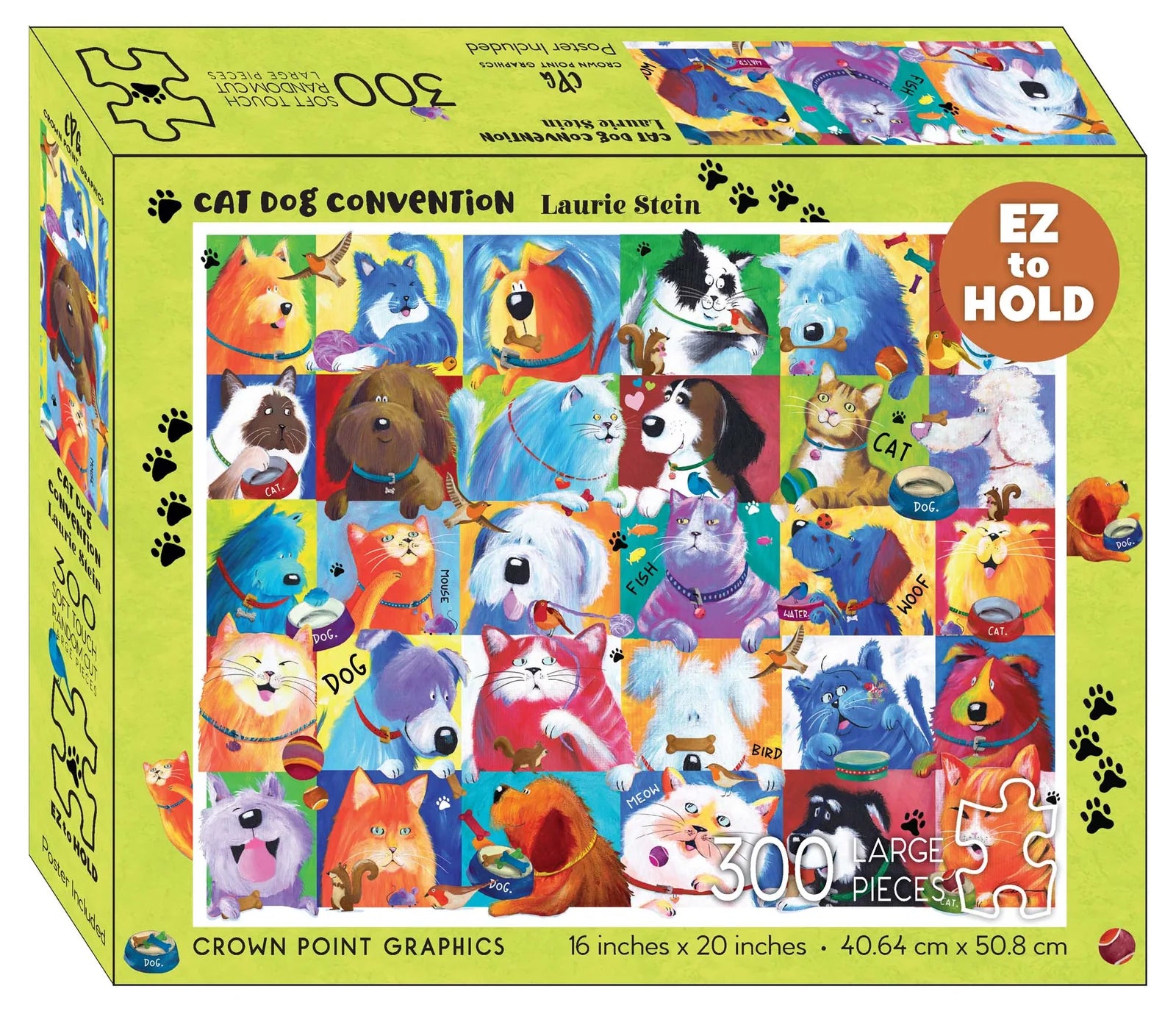 Cat Dog Convention (300pcs) (EZ Hold)
