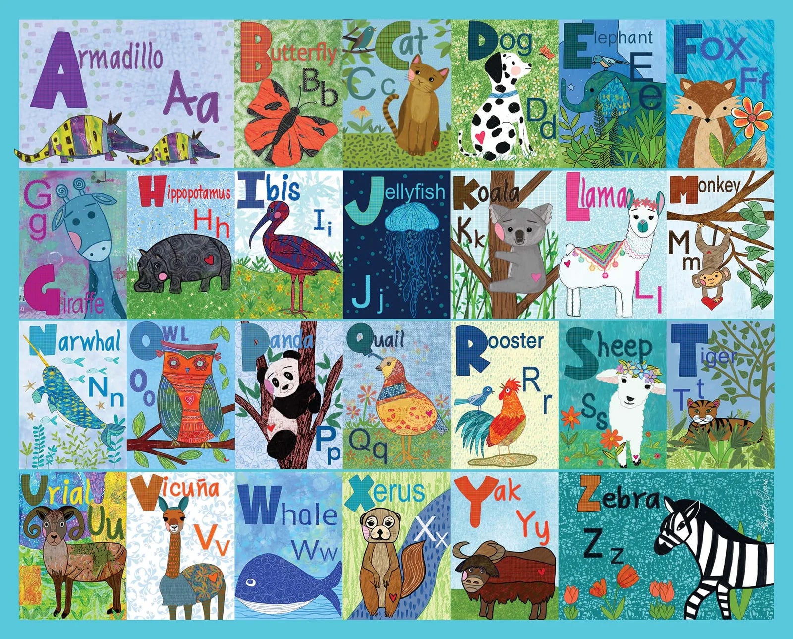 ABC Animals (300pcs) (EZ Hold)