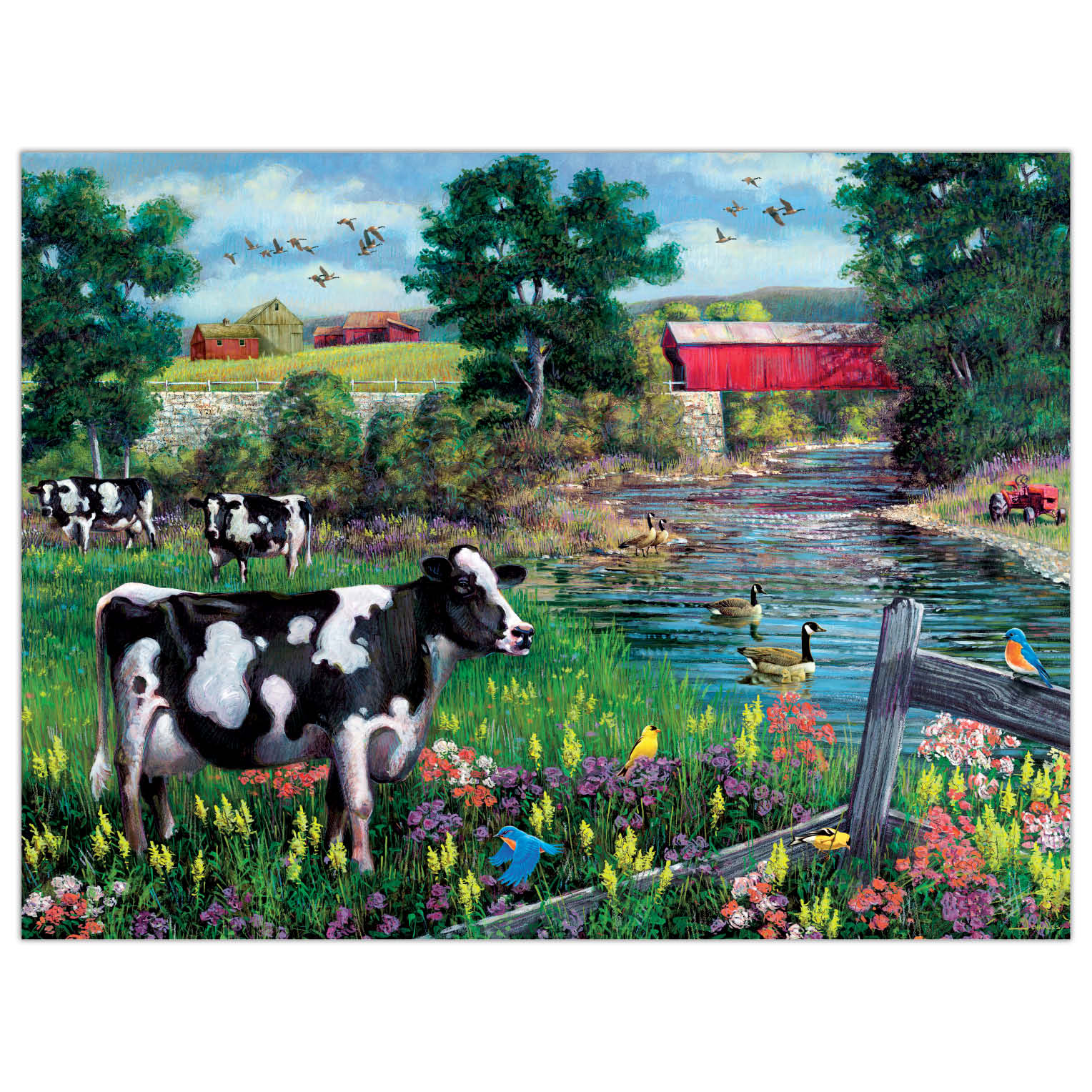 Grazing by the Creek (500pcs)