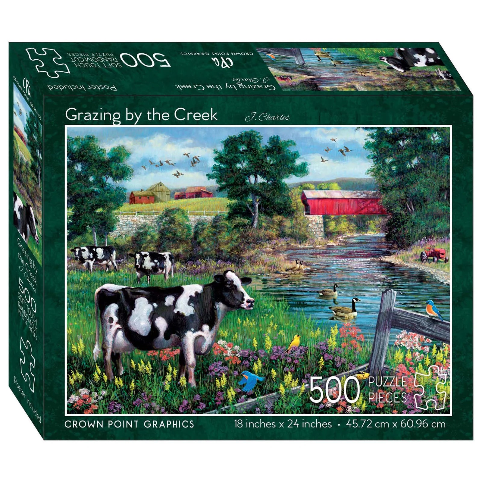 Grazing by the Creek (500pcs)