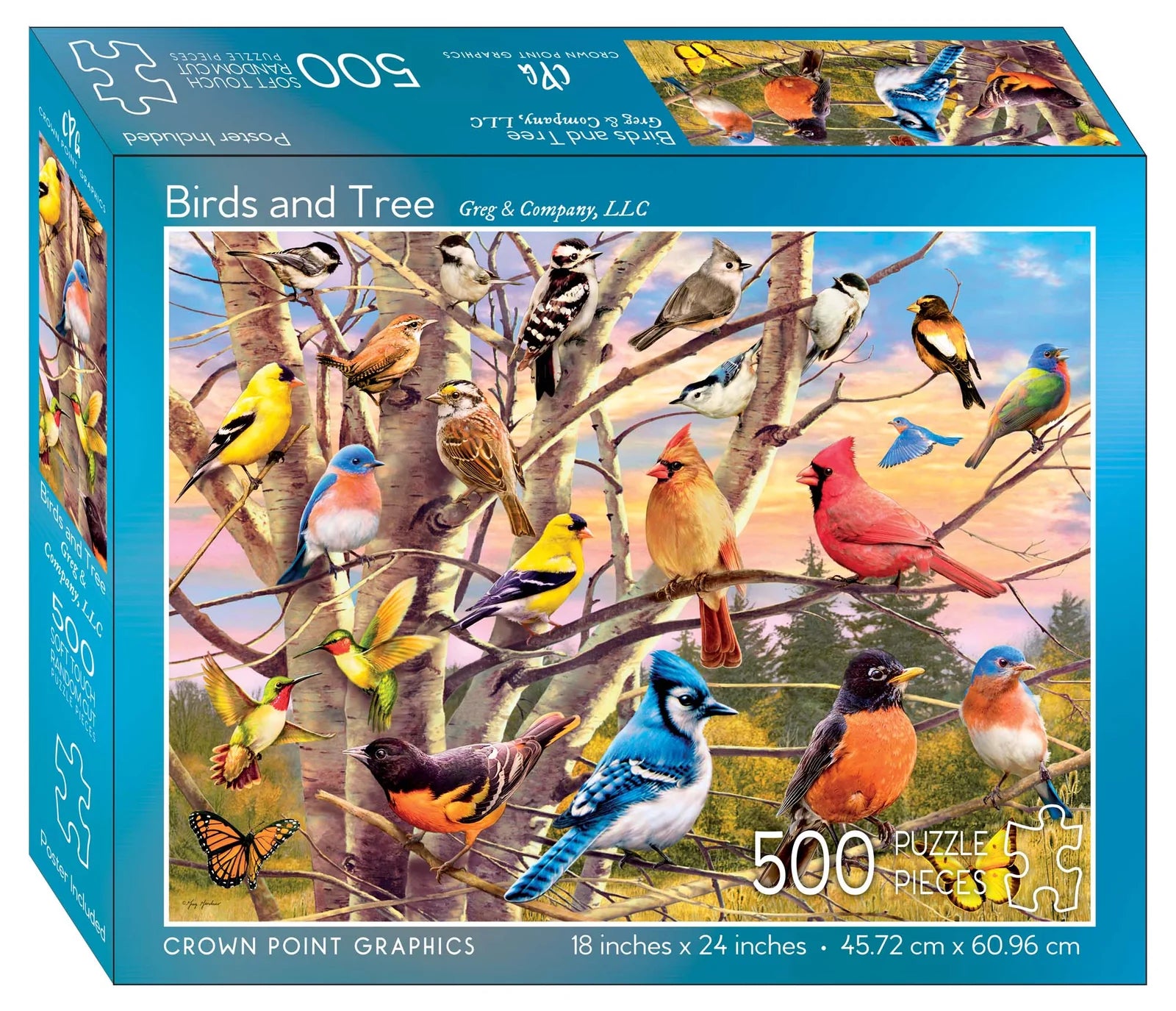 Birds and Tree (500pcs)