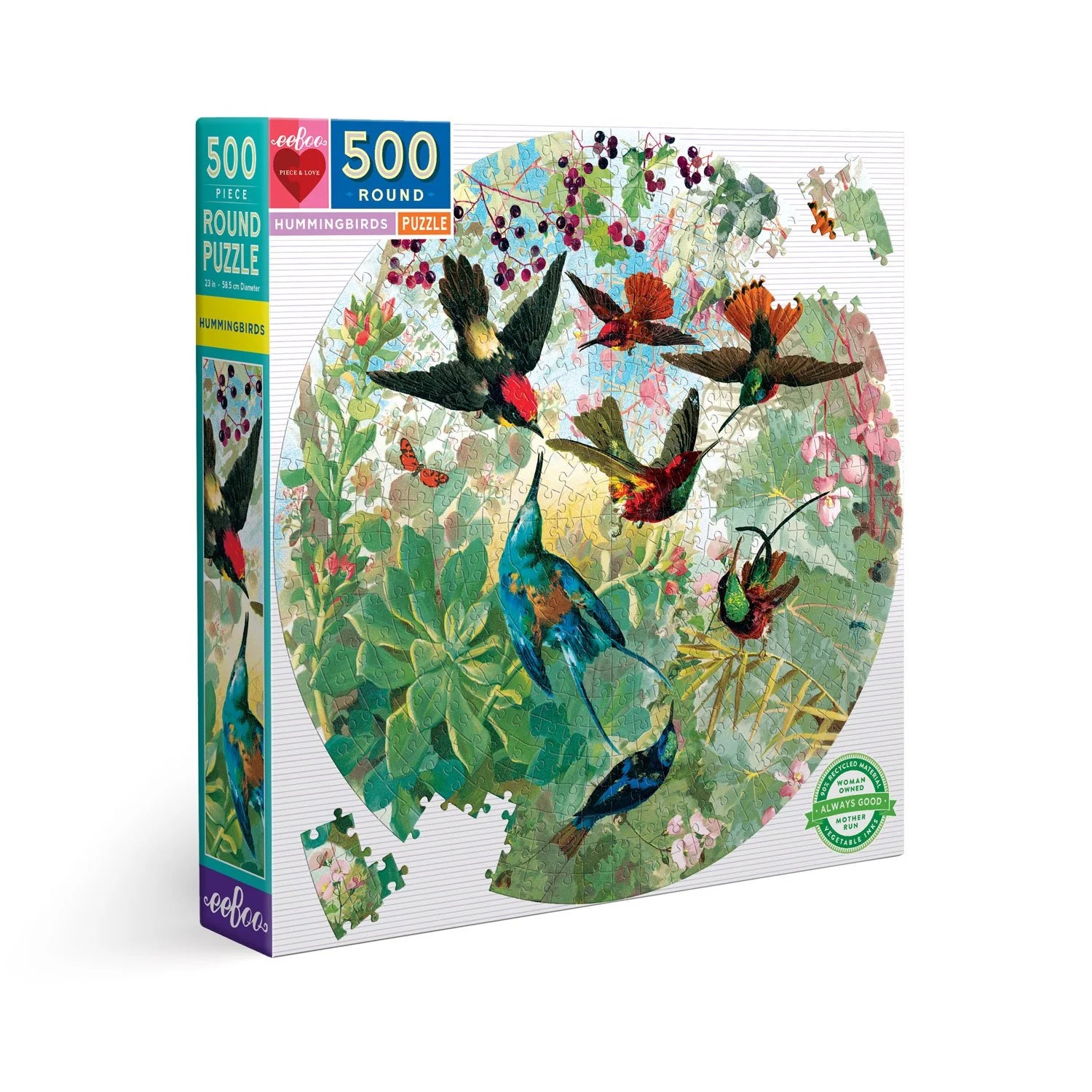 Hummingbirds (500pcs) (ROUND)
