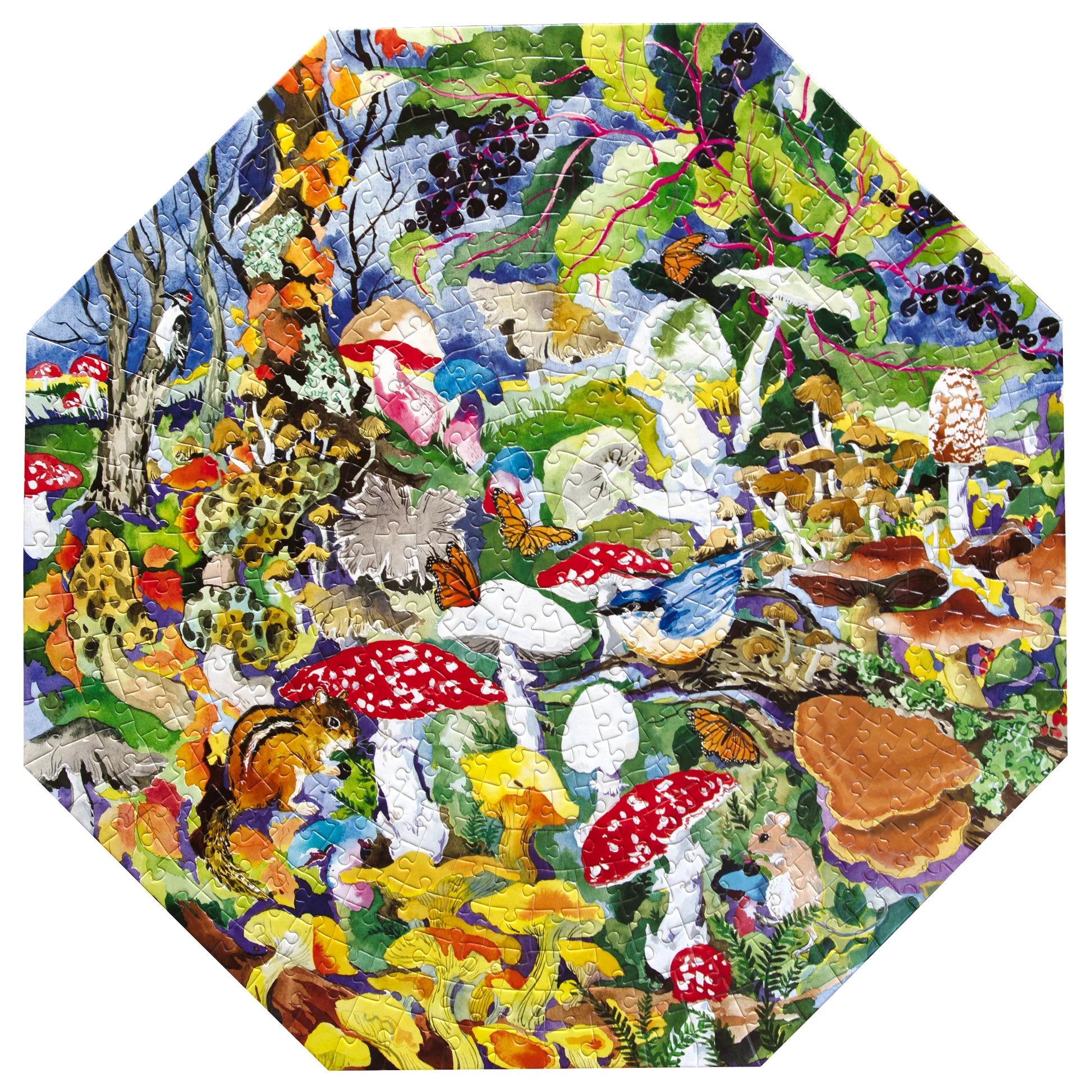 Poisonous Mushrooms (500pcs) (OCTAGON)