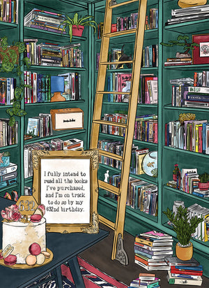 I Fully Intend to Read All The Book I've Purchased (1000pcs)