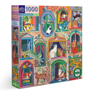 Cats in Windows (1000pcs)
