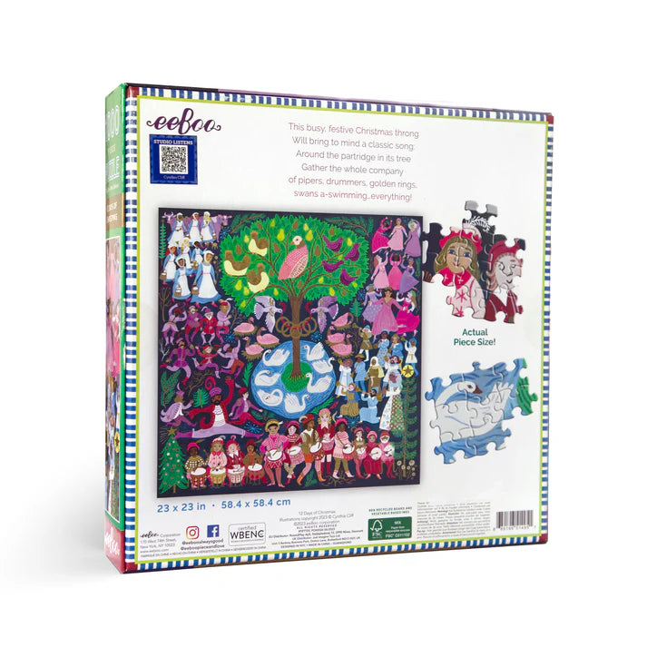 12 jours de Noël (1000pcs)