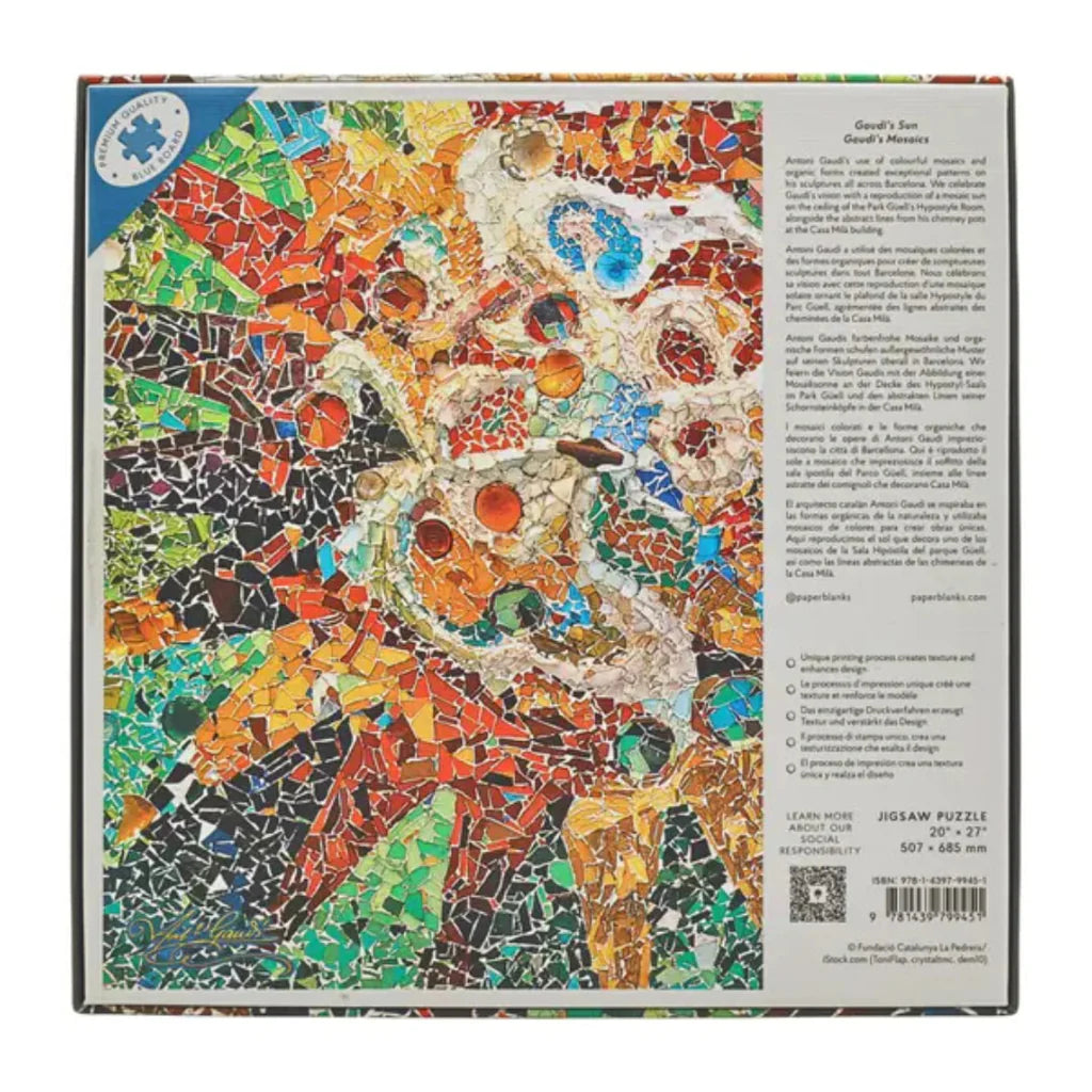 Gaudi's Sun, Gaudi's Mosaics (1000pcs)