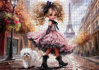 Paris Fashion Stroll Girl (1000pcs)