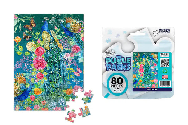 Buy Puzzle packs - peacocks Puzzle | Jigsaw Jungle
