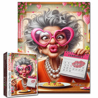 Playful Seniors - Playful February Love Granny (1000pcs)