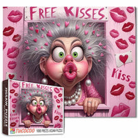 Playful Seniors - Playful Kiss Granny Window (1000pcs)
