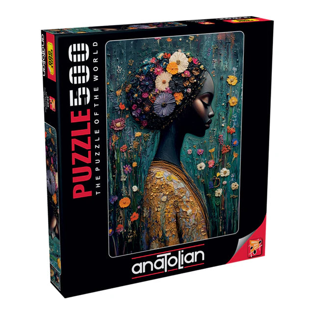 Pretty African Girl (500pcs)