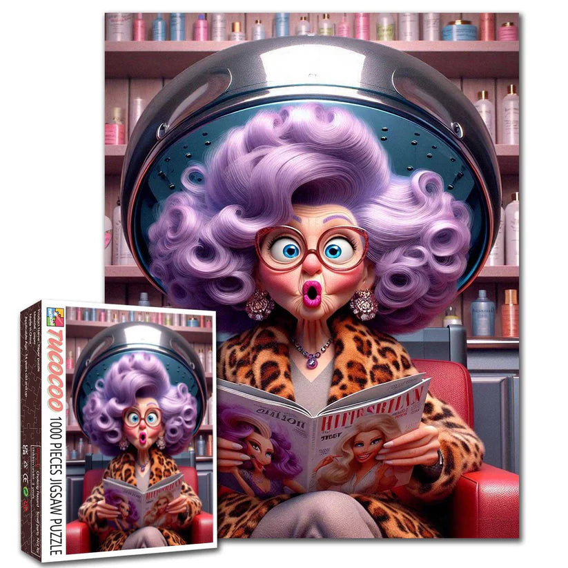 Playful Seniors - Purple Hair Salon Surprise (1000pcs)