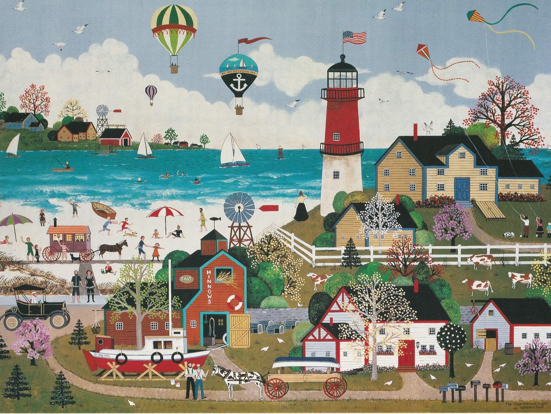PFG The Cape Milford Lighthouse (1000pcs) (Usage/Used - PUZZLES FOR GOOD)