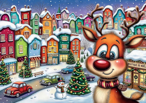 Rudolph in Town (1000pcs)