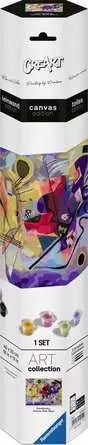 Ravensburger CreArt - Kandinsky - Jaune, rouge, bleu (Peinture par numéros)