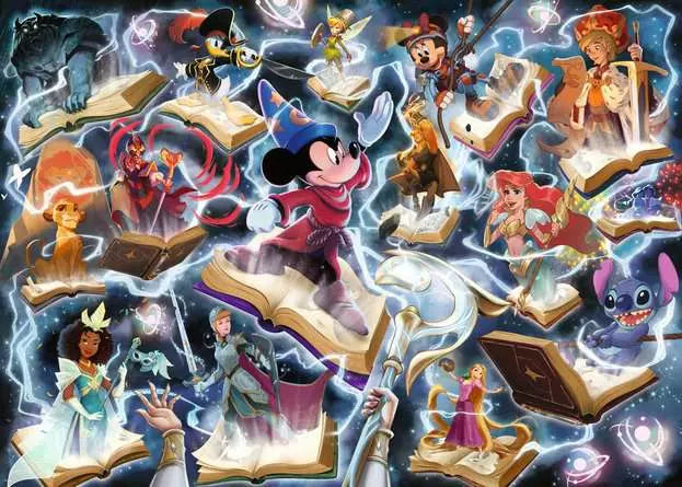 Ravensburger Disney Lorcana - Lueurs du Royaume : Acier (1000 pièces)