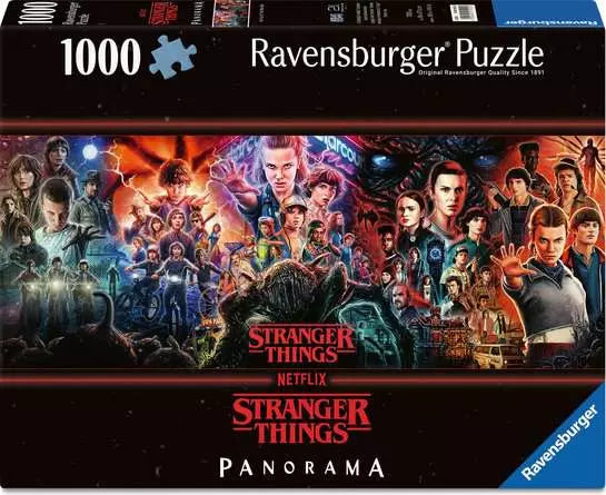 Ravensburger Stranger Things - Rendez-vous de l'autre côté (1000 pièces) (Panoramique)