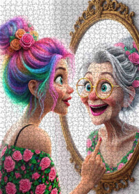 Playful Seniors - Reflection of Time and Blooming Soul (1000pcs)