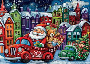 Santa's Holiday Drive (1000pcs)