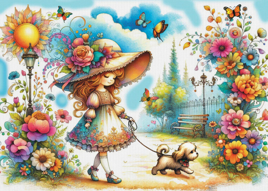 Promenade dans le temps (1000 pièces)