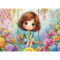 Swing Among Blossoms (1000pcs)