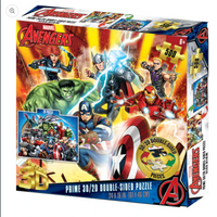 3d / 2d - Marvel - Avengers (double face) (500pcs)