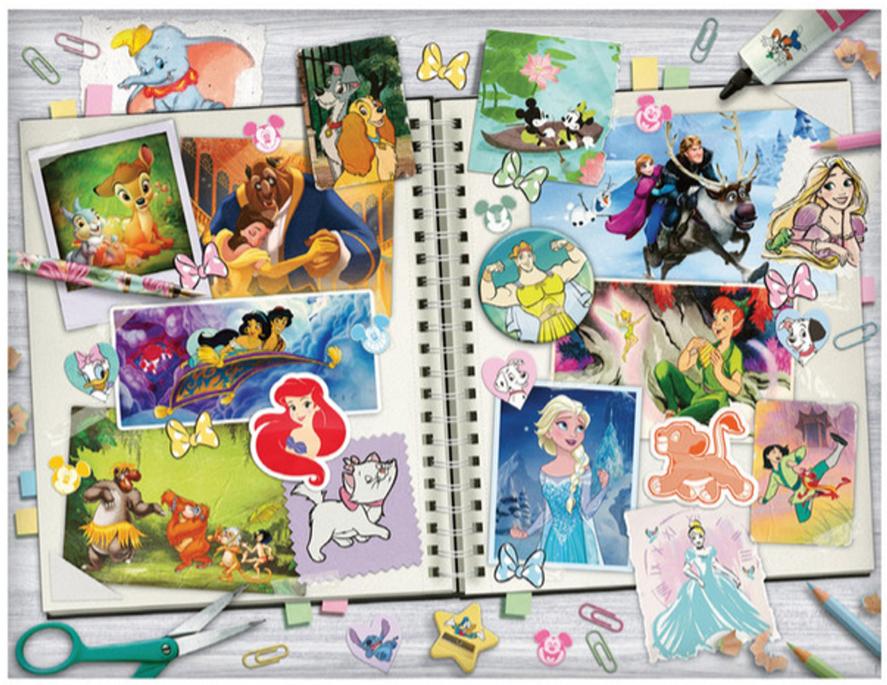 Scrapbook Ravensburger Disney (2000pcs)