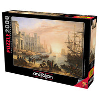 Sea Port at Sunset (2000pcs)