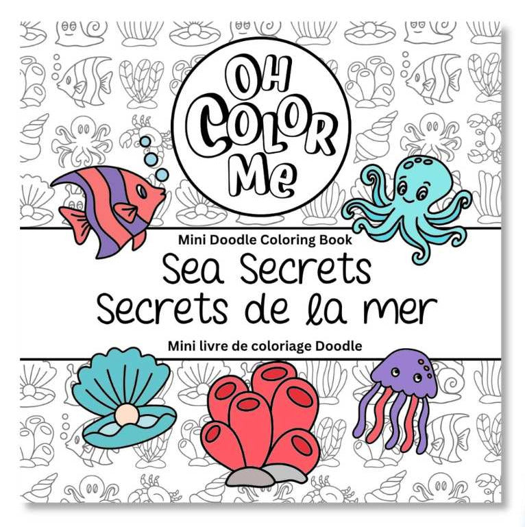 Sea Secrets - Mini Coloring Book