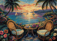 Seaside Tropical Sunset (1000pcs)