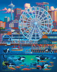 Grande roue de Seattle (500pcs)