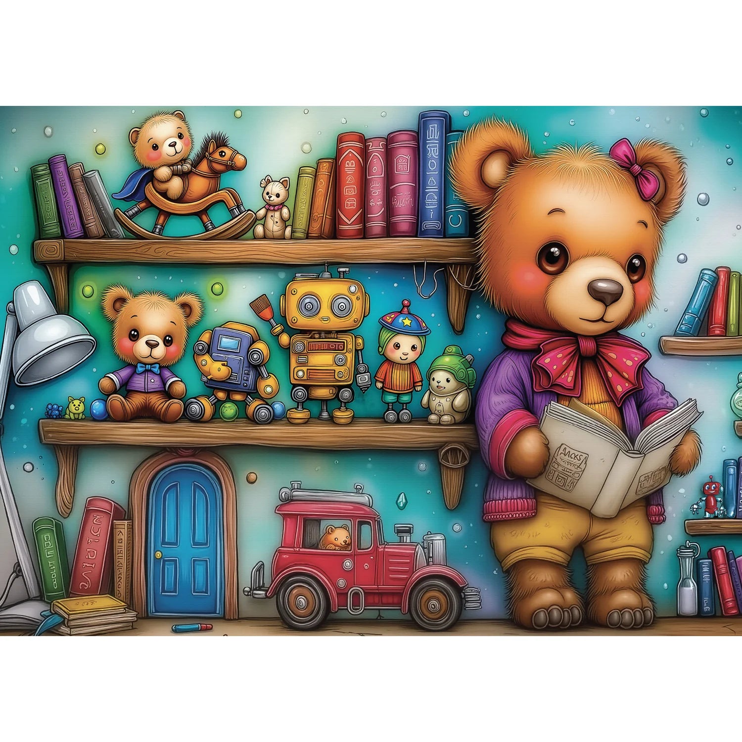 Le Petit Univers de Teddy - Collection NovIA (1000 pièces)