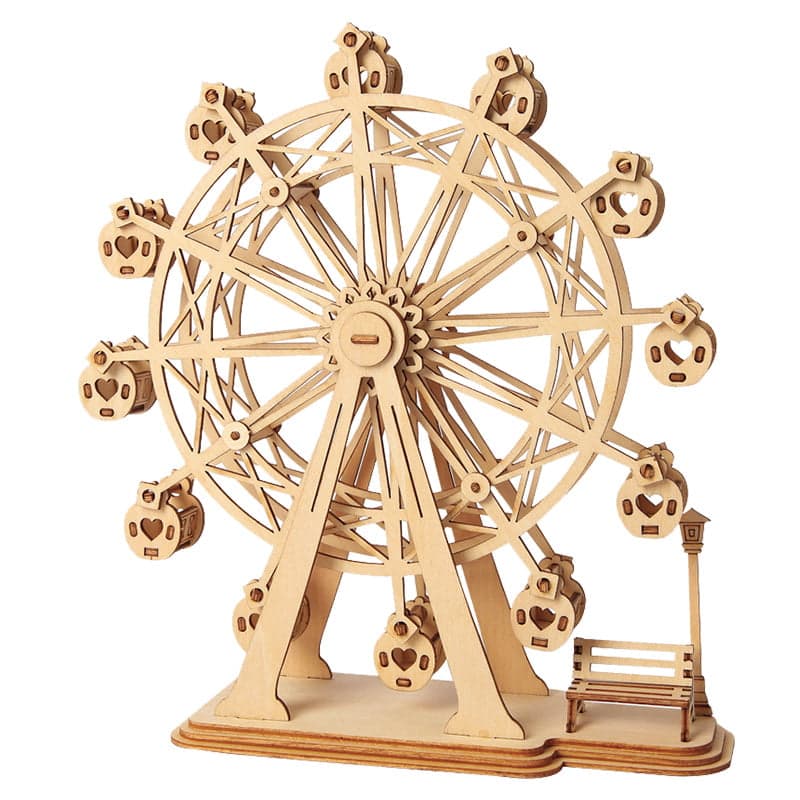3D Ferris Wheel (Wood)