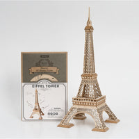 3D Eiffel Tower (Wood)