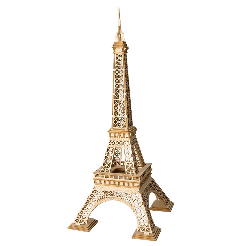 3D Eiffel Tower (Wood)