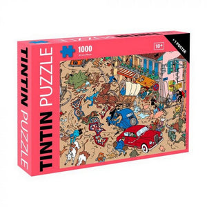 TinTin - Accident au square (1000pcs)