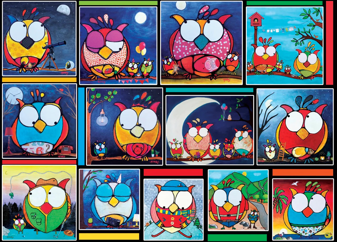 Chacun Son Hibou / To Each Their Owl, Natacha Ashby