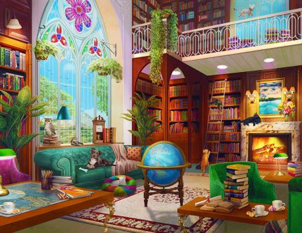 La bibliothèque (500pcs)