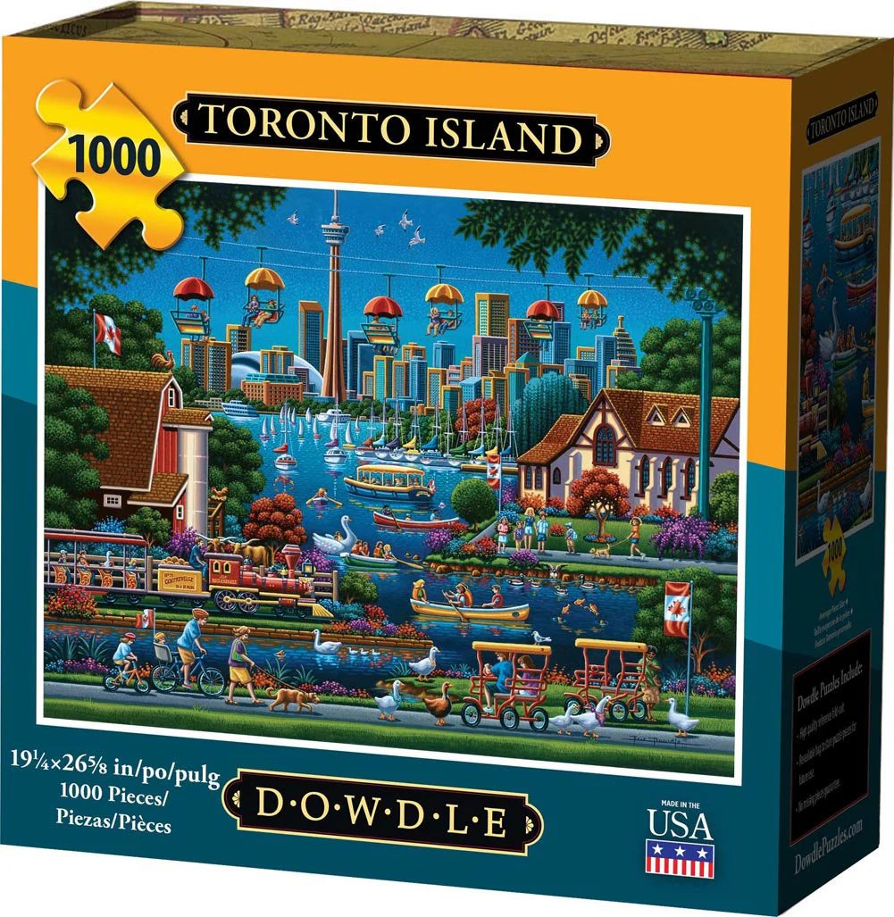 PFG Toronto Island (1000pcs) (Usage/Used - PUZZLES FOR GOOD)