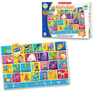 Puzzles géants au sol : Alphabet (50 pièces)